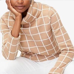 J.Crew Factory funnel neck pullover - NWT